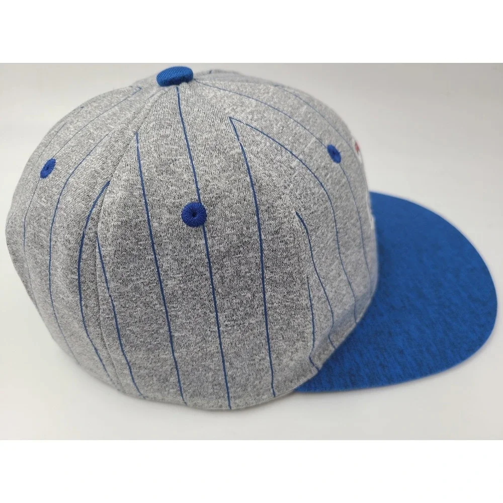 Brooklyn Cyclones 2019 New York Penn League Champions Pinstripe Snapback Hat Cap